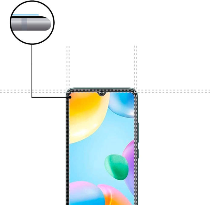 Szkło hartowane płaskie do Xiaomi Redmi Note 8 Pro Producent Braders